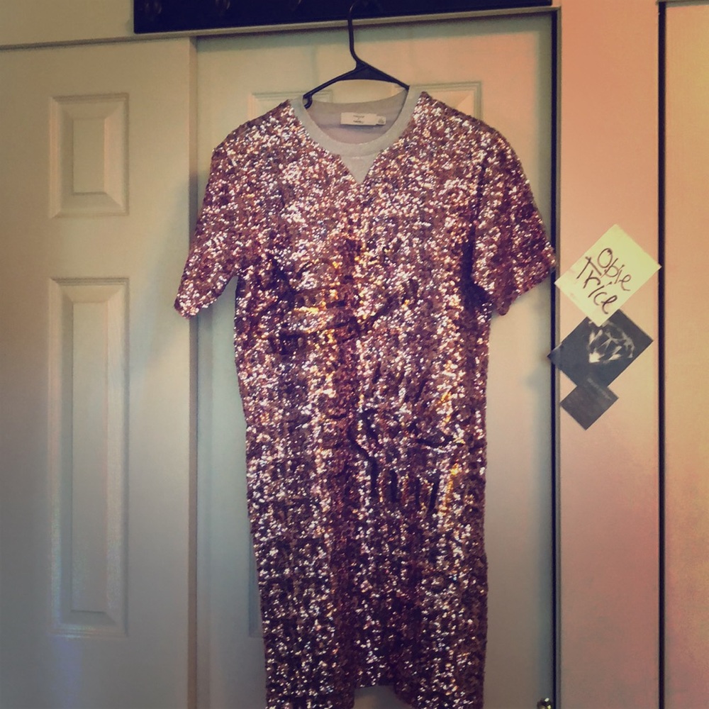 Spaceship sequined dress size small